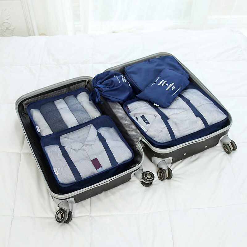 Receive A Bag Travel Luggage Sets Receive Bags Clothes Arrange Travel Bag Receive Six Times Six Times: 1