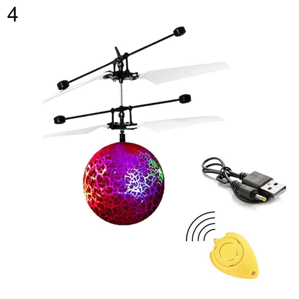 UFO Ball Flying Helicopter Toys Anti-collision Magic Aircraft Mini Induction Drone Electronic Antistress Toy for Boys Kids Adult: 4