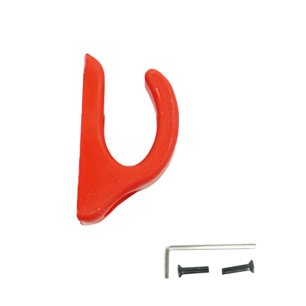 Piezas para patinete eléctrico, colgador frontal para Xiaomi M365 Pro, bolsas para casco, Garra Para Scooter infantil, asa para M365: Red