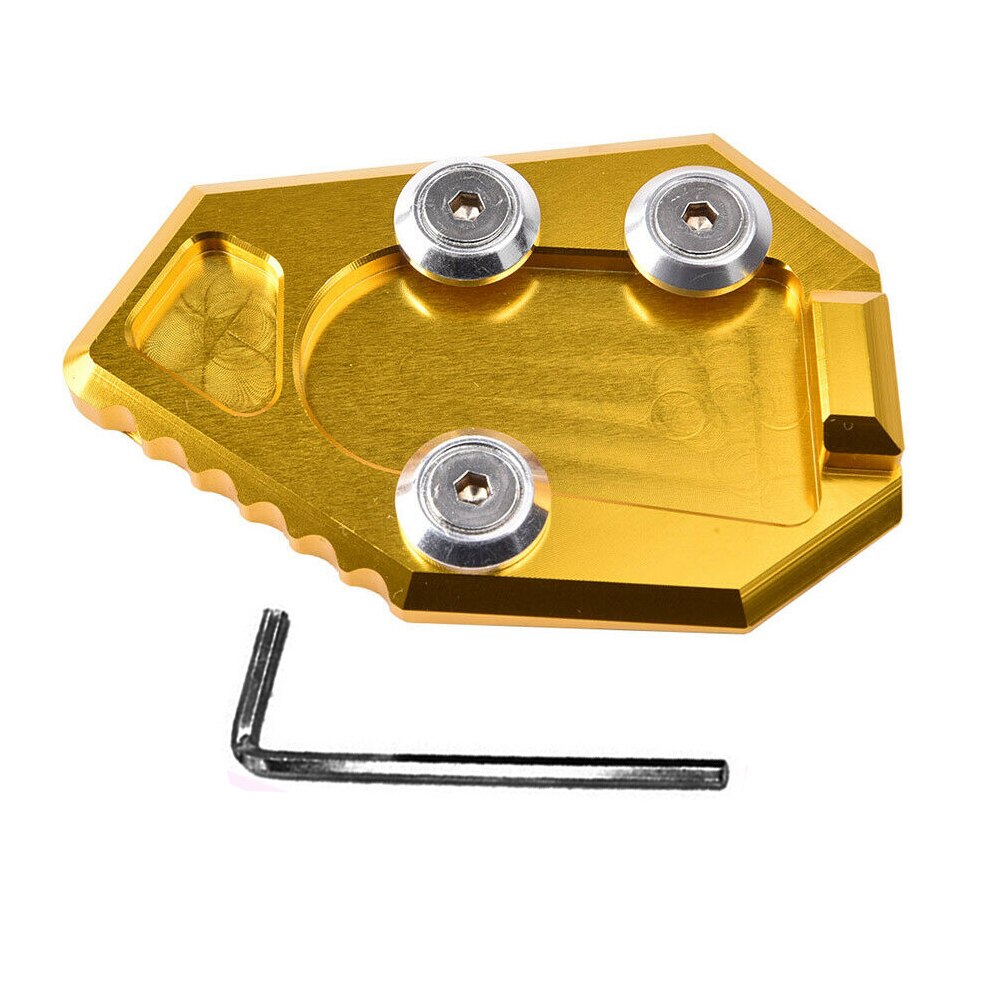 Béquille latérale pour moto Honda CB1000R CB1000 R CB 1000 R – , Extension CNC, plaque de Support: Gold