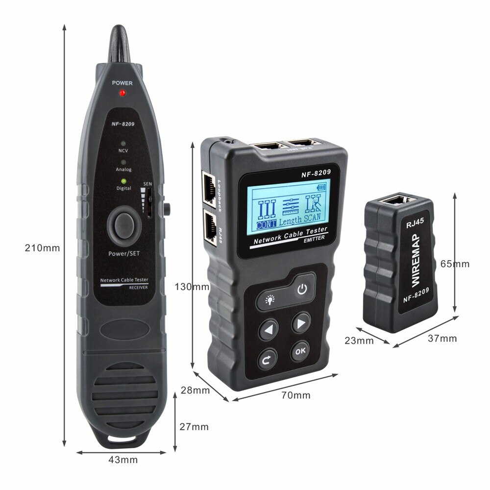 RJ45 Cable Tracker POE network Wire Checker cable ... – Grandado