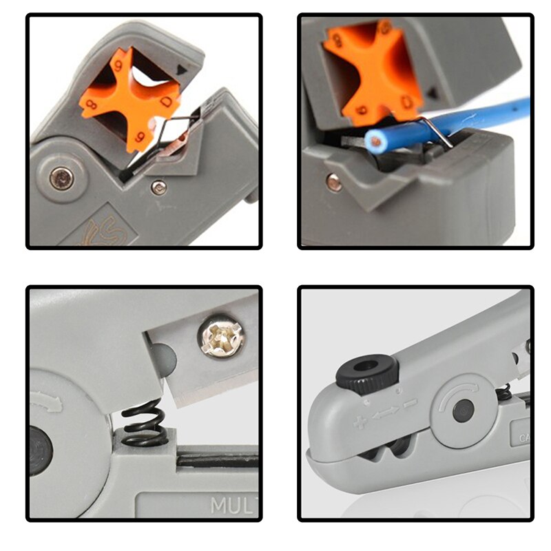 Multifunctional Automatic Cable Cutter, Stripping Tool, Automatic Wire Stripper Pliers