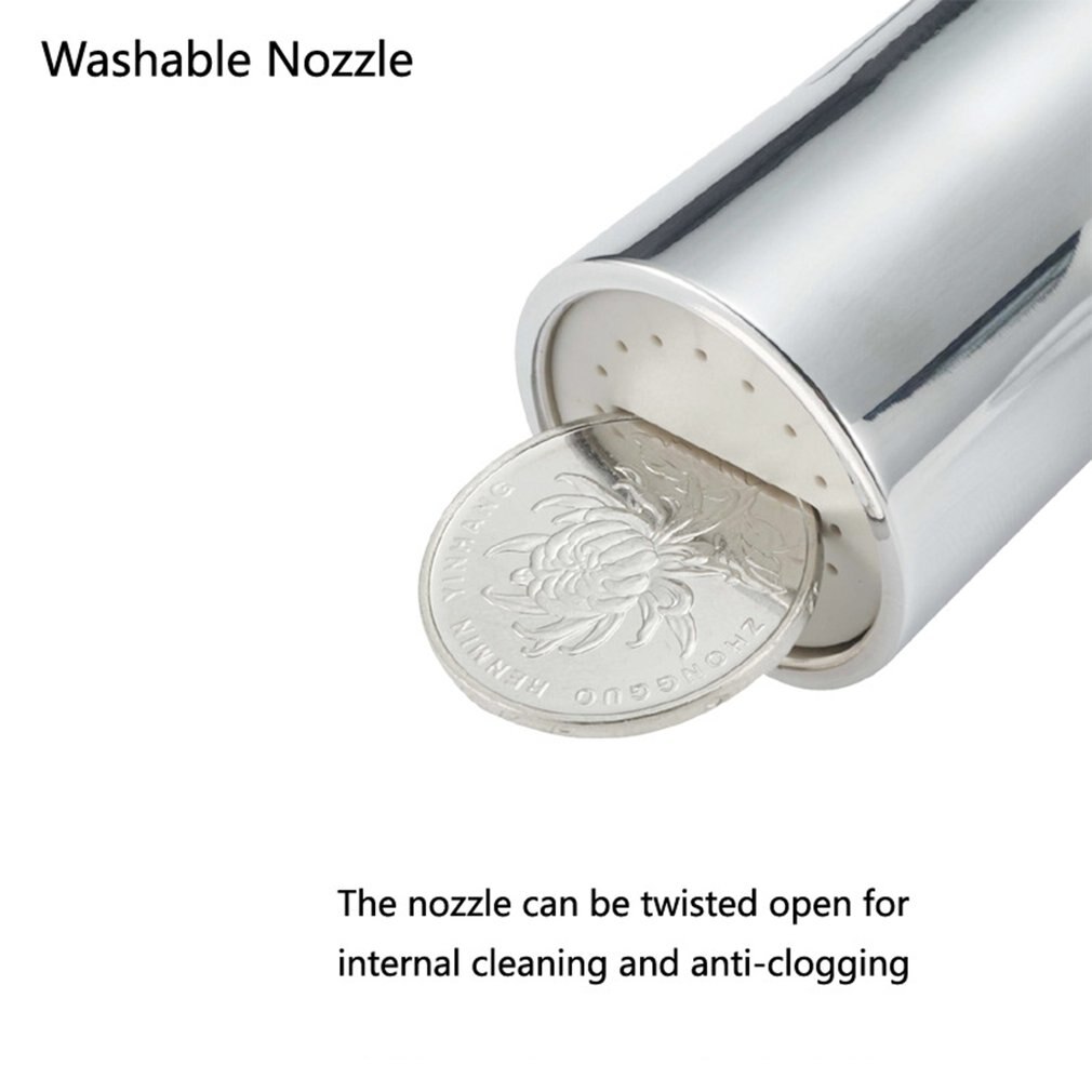 Afneembare Verstelbare Flow Spuitpistool Wc Metgezel Flusher Duurzaam Anti Corrosie Eenvoudige Installatie Reiniging 1 Pcs