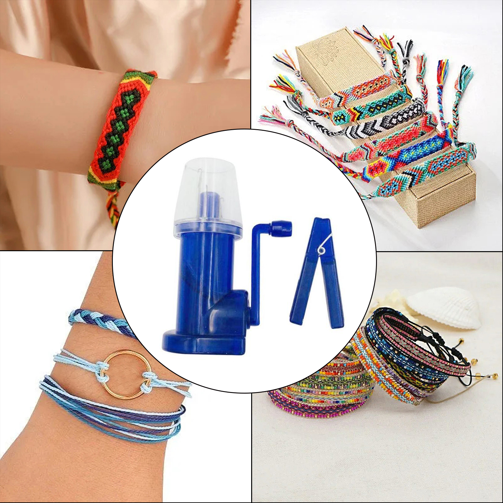 DIY ręczne zdobienie ręcznie robione na drutach krosno szpula dziewiarka splot narzędzie urządzenie robić robienia sznurków maszyna robić swetrów automatyczne akcesoria robić szydełkowania