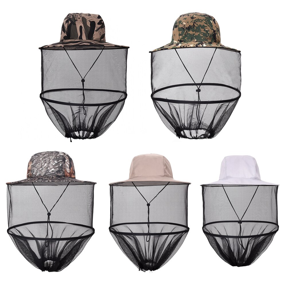 Beekeeping Hat Outdoor Portable Folding Anti-Mosquito Naturehike Accessories Net Fishing Clothes Adjustable Anti Bee Hat