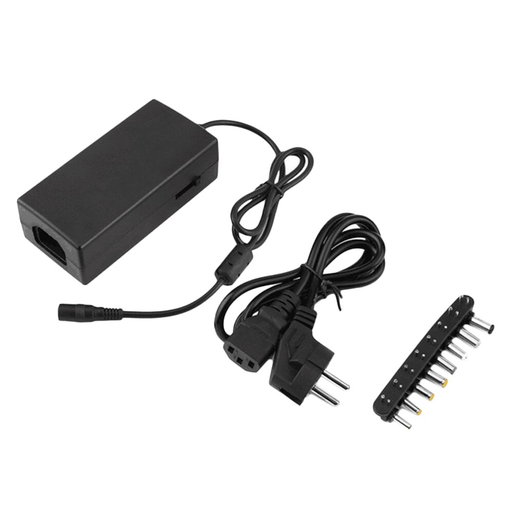 Adaptador de fuente de alimentación para ordenador portátil, adaptador Universal de 96W, AC 110V/240V, enchufe europeo