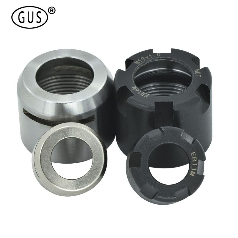 Écrou de serrage ER MS ER8 ER11 ER16 ER20 ER25 ER32 ER40 A M UM Type ER pour tour CNC, porte-mèche de fraise, 1 pièce