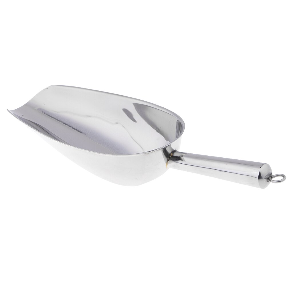 Stainless Steel Ice Scoop Food Popcorn Scoop Bar Tool Accessory