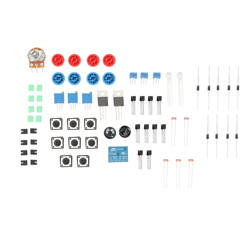 Diy Elektronica Basic Starter Kit Broodplank, Jumper Draden, Weerstanden, Zoemer Set Voor Arduino Uno R3 Mega 256