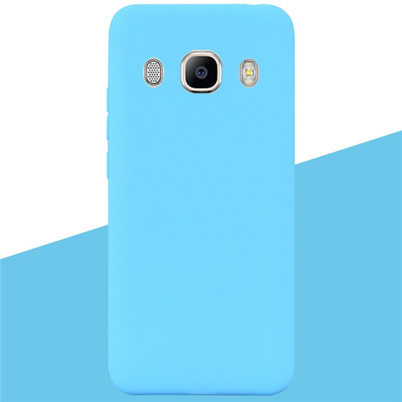 For Samsung J7 Case Soft Silicone Back Case For Samsung J7 TPU Phone Case For Samsung Galaxy J7 Cover Coque Funda: 5 Sky Blue