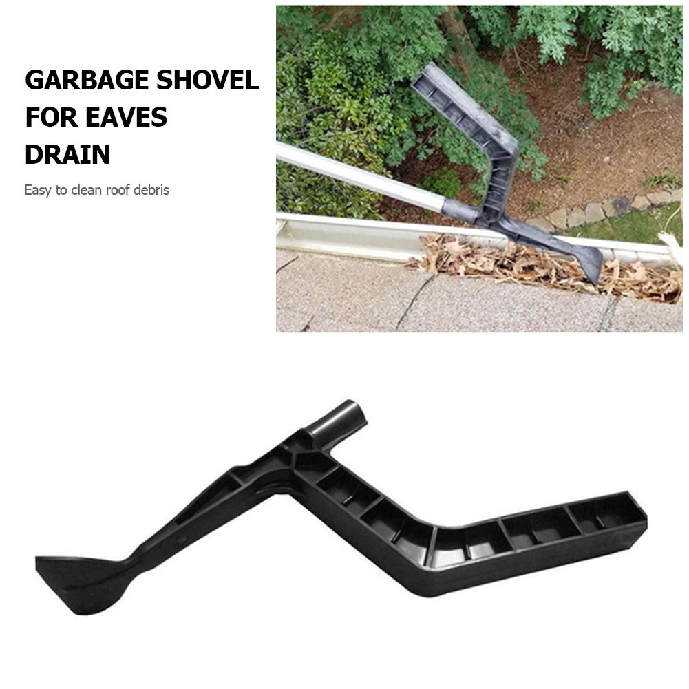 Gutter Leaf Cleaner Convenient Multi-function Safety Plastic Roof Hook Scoop Sewer Ditch Rubbish Cleaning Tool Garden Hand Tools