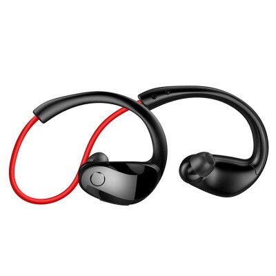 Sportowe słuchawki Bluetooth - model RL08 - nie bolą ucha: Czerwony