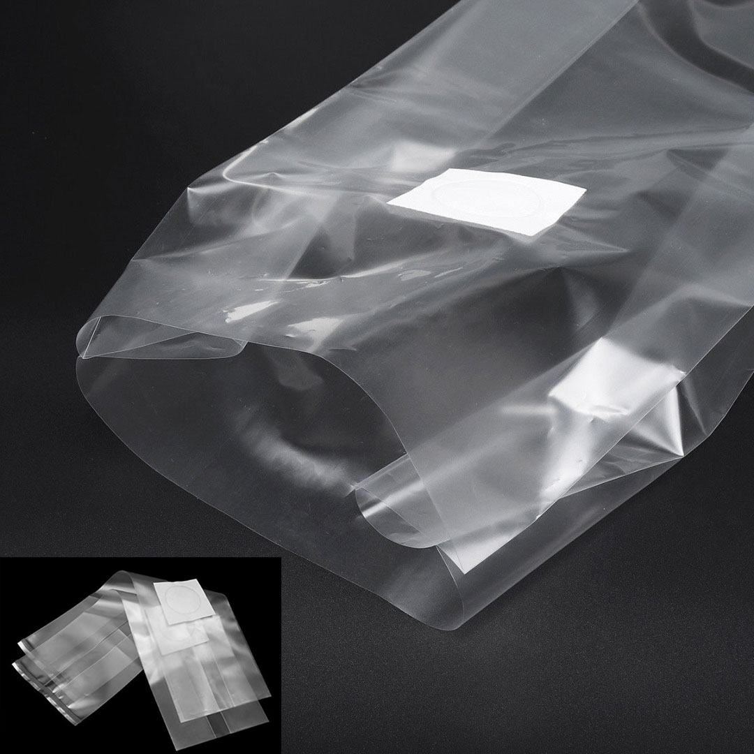 Bolsas para cultivo de setas, bolsas de 6 Mil bolsillos con filtro de 0,2 micras, transpirables, autoclavables, 6 tamaños, 5/10 piezas