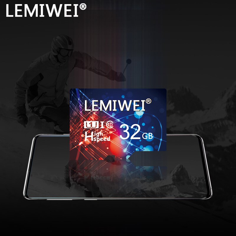 Lemiwei Hoge Snelheid Tf Card 64Gb 32Gb 16Gb 8Gb UHS-I Klasse 10 Geheugenkaart Transflash Kaart 128Mb Geheugenkaart Voor Smartphone