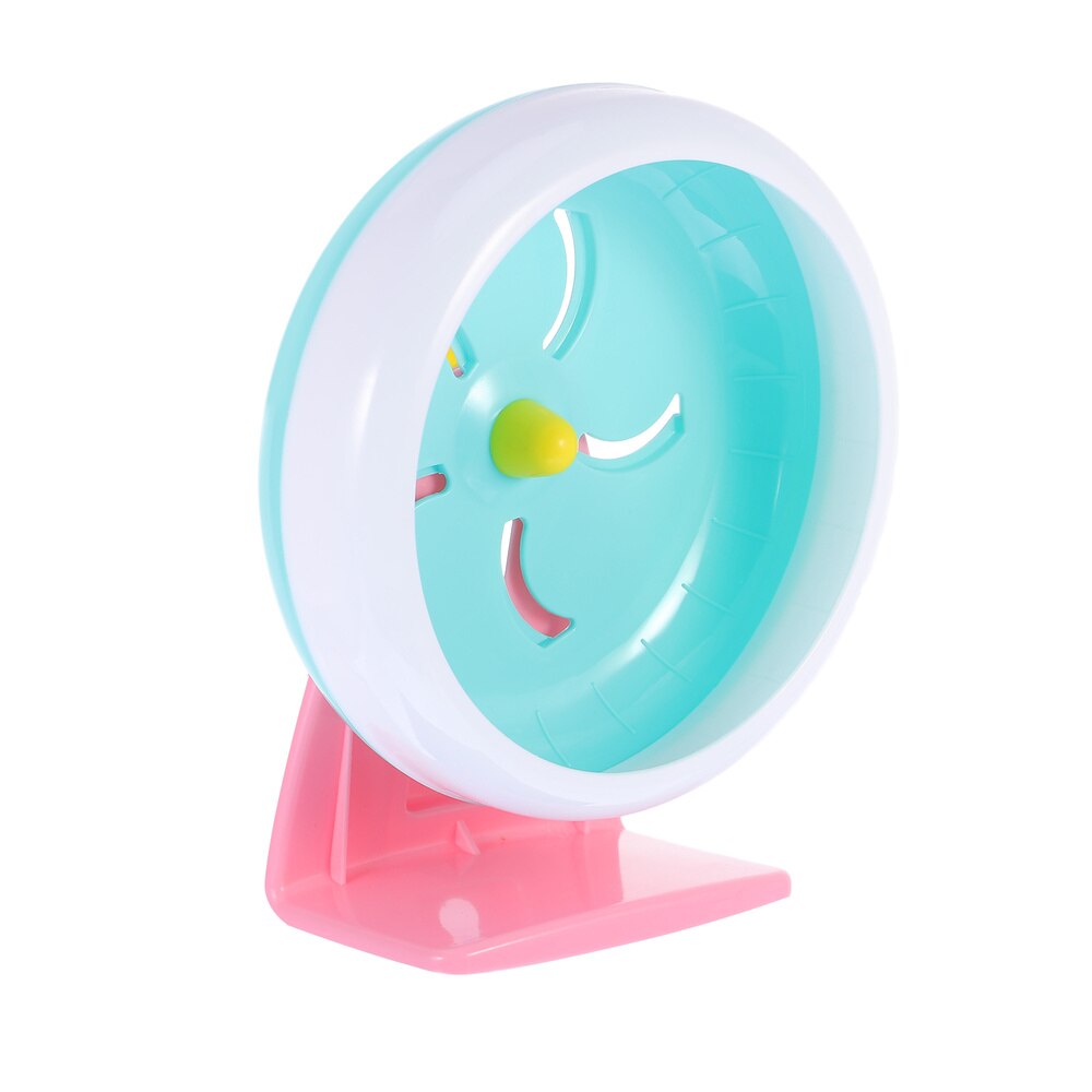 Roue Silencieuse Pour Hamster 24 Cm - Avec Support Ajustable, Roulements à Billes, Piste Antidérapante