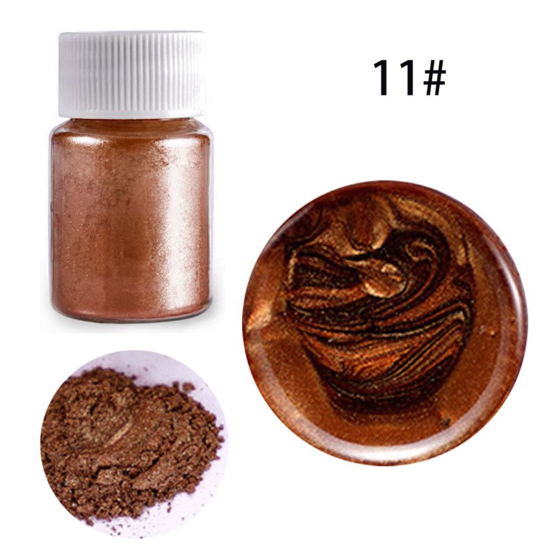 21 Colors Aurora Resin Mica Pearlescent Pigments Colorants Epoxy Resin Jewelry Making: 11