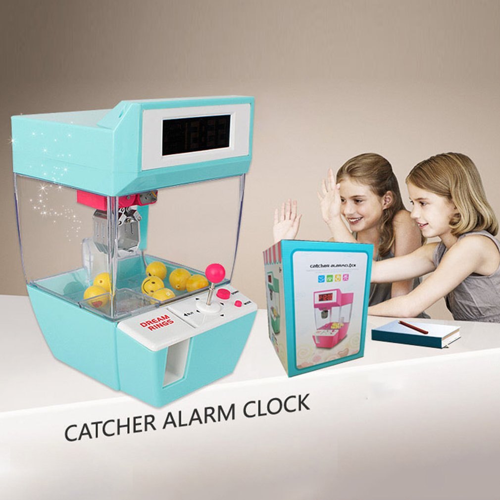 Catcher alarm clock Coin Operated Machine game machine candy hanging doll claw claw machine arcade kid's automatic toys Kids