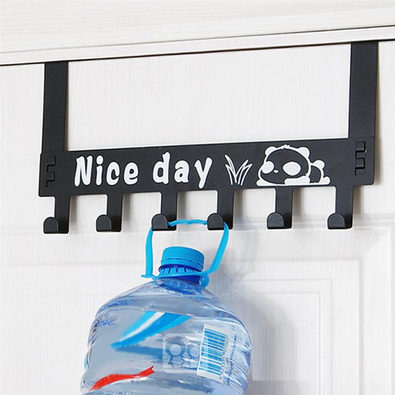 Ounona over de deurhaak kapstokhaak deuropbergrek met 6 haken houder thuisorganizer voor handdoektashaken