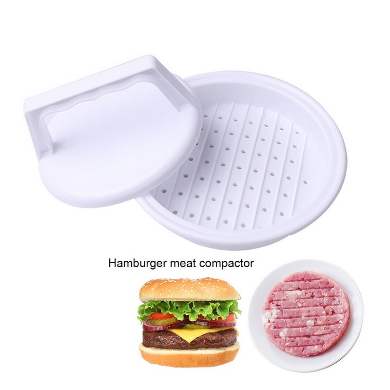 ^ Bricolage Hamburger viande presse outil alimentaire en plastique fabricants viande Burger Maker moule Hamburger presse Burger cuisine outil #15