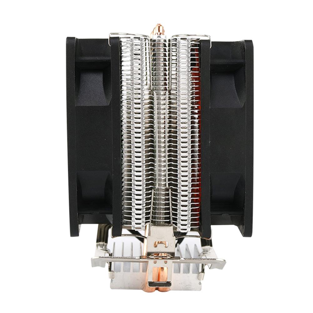 Dual Copper Pipes Dual Fans Hydraulic CPU Cooler Heatpipe Fans Heatsink for For intel Socket LGA2011 LGA1366 AMD AM3+ AMD