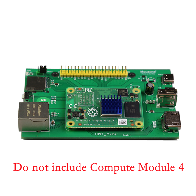 Raspberry Pi CM4 Computer Module 4 MINI IO Board with case