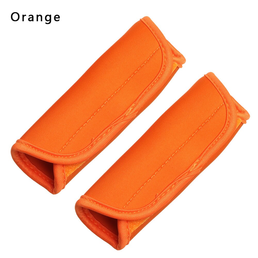 2 st / set barnvagn handtag täcka barnvagnar armstöd täcker självhäftande elastiskt vattentätt grepp täcka barnvagn tillbehör: Stil 1- orange