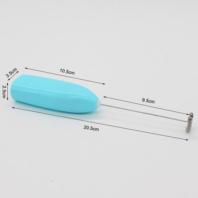 1pc mleko napoje kawa ubijaczka, rózga elektryczna trzepaczka robić jajek spieniacz spieniacz mini uchwyt mieszadło praktyczne narzędzie kuchenne