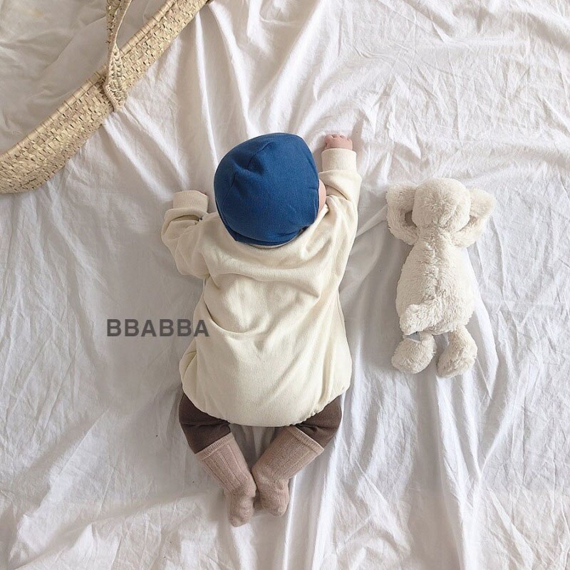 MILANCEL baby clothing fur lining baby boys bodysuits embrodiery toddler baby suit o- neck baby one piece