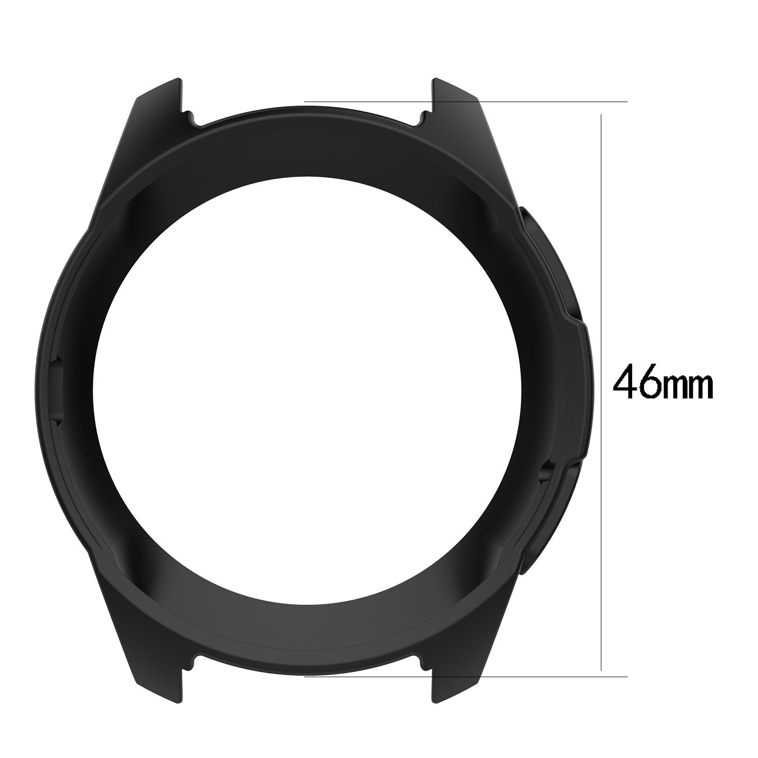 Beskyttende silikoneskind cover til samsung galaxy watch 42mm sm -r810 sm-r815 8 farver erstatnings cover covers