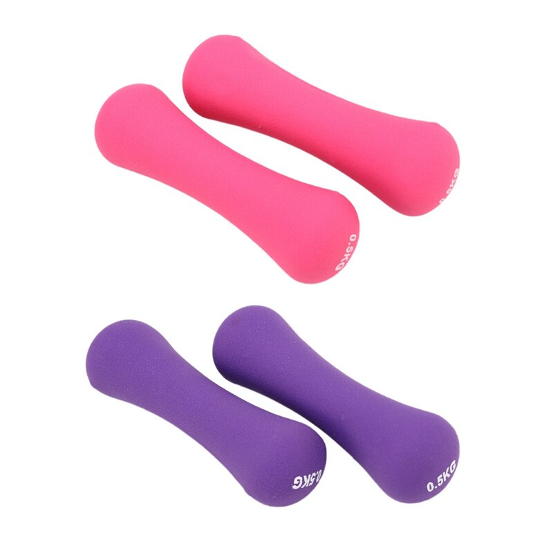 0.5Kg Dumbbells Hand Weights Fitness Equipment Weights for Home Body Building Dumb Bell Exercise Dumbell