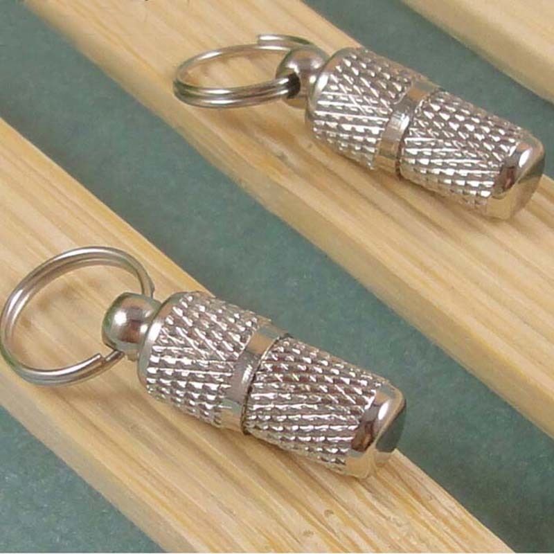 1pc/2 kpl koiran id-putki metallista ruostumattomasta teräksestä anti-kadon lemmikkikoiran id-osoite mini etikettilappu piippuputki