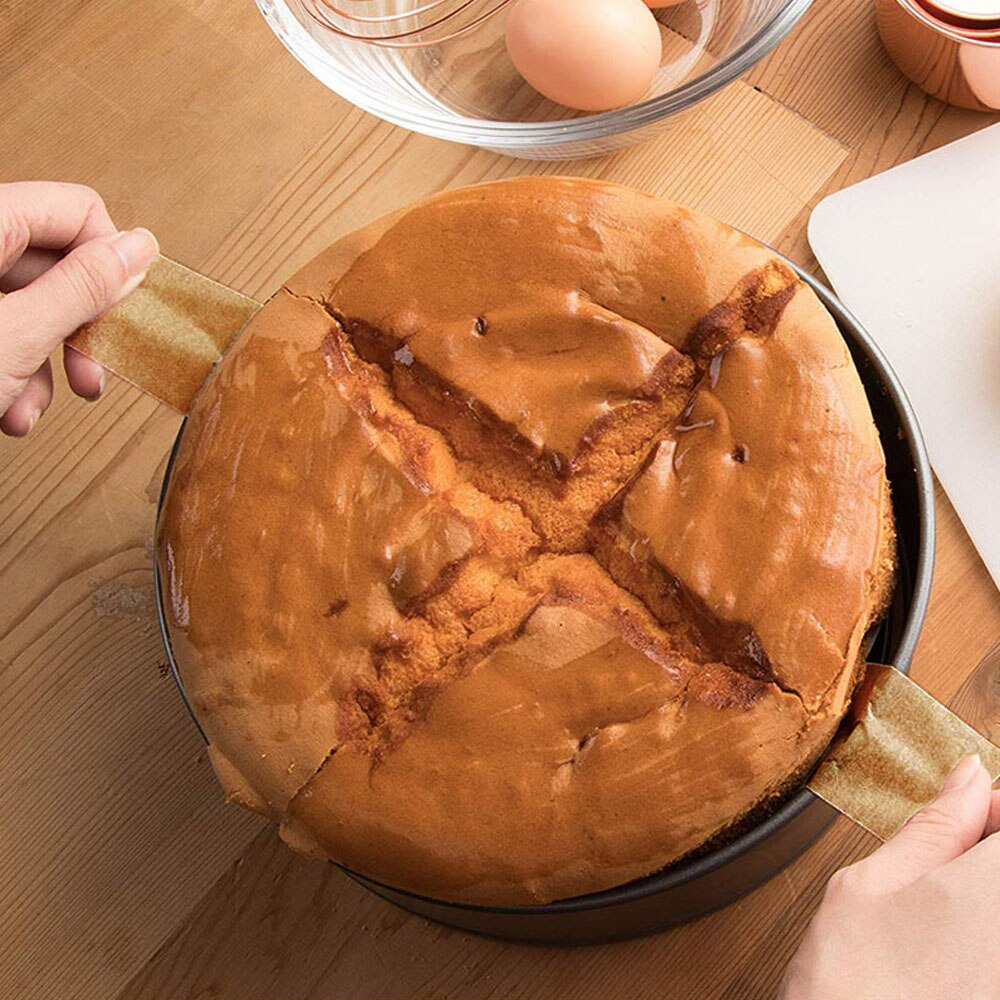 100PCS Parchment Scroll Baking Parchment Sheet Round Cake Pan Lining Unbleached Heat Resistant Not Sticky Cake Tin Liner Baking