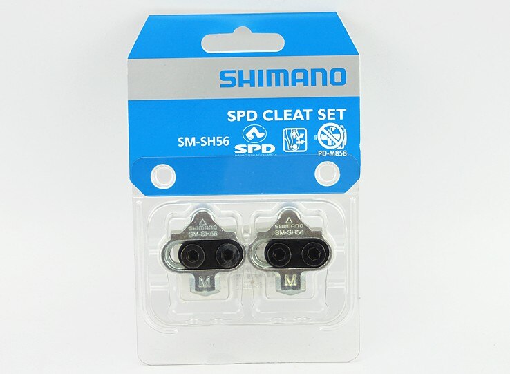Shimano SPD SM SH51 SH56 Stollen MTB Bike Release Multi-Release Pedal Stollen w/Cleat Mutter Platten Float berg Paar CLEAT set