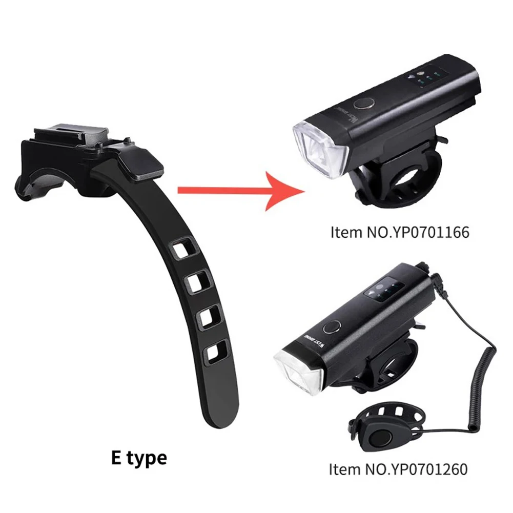 Bicycle Light Bracket Cycling Front Lamp Head Light Holder Light Clip Refreshing ABS road mountain Bike Accessories Adaptor part