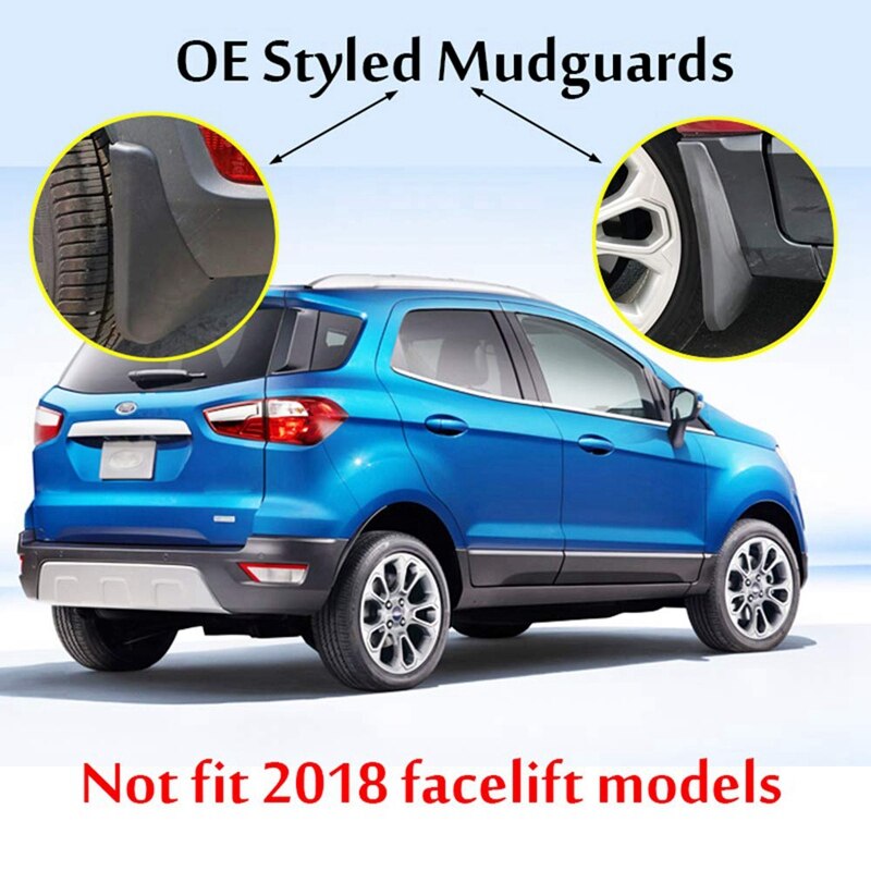 4 Stuks Auto Vooren Achterwiel Fenders, auto Spatbord Splash Fenders