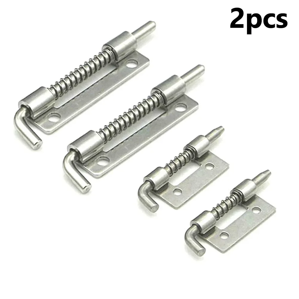 Neue Möbelriegel, Riegelstift, silberfarben, federbelasteter Riegelstift, Schränke aus Edelstahl 304, Schlafzimmer, Sicherheitstürriegel
