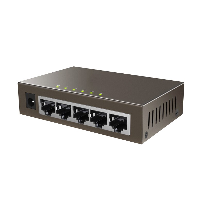 5-Port Switch Gigabit 10/100/1000Mbps 5-Port Gigabit Ethernet Switch Home Office GDeals: Default Title