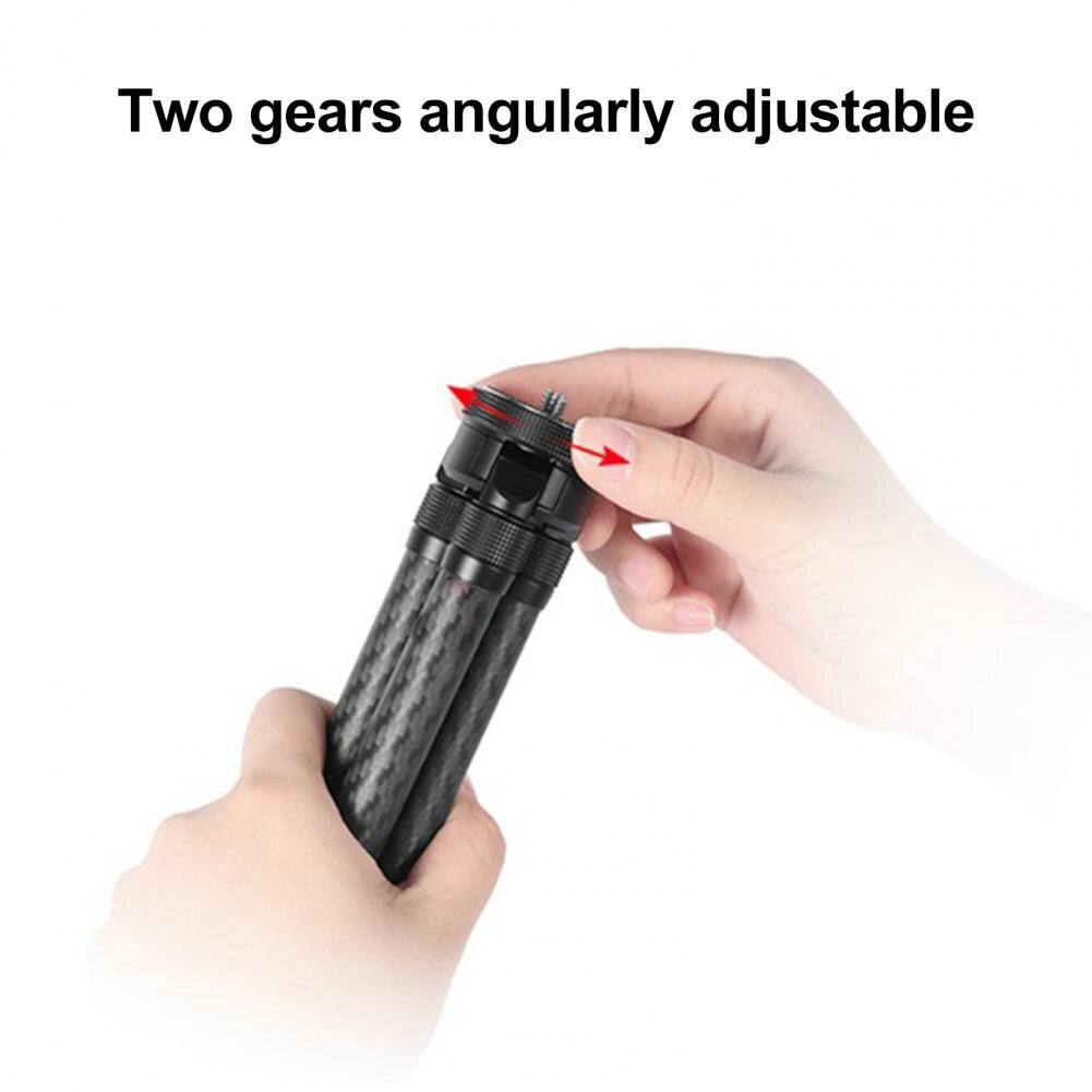 Marsace MF-01 Carbon Fiber Light Stand - Extends To 194cm, Detachable Monopod, 16mm/1/4" Screw Top