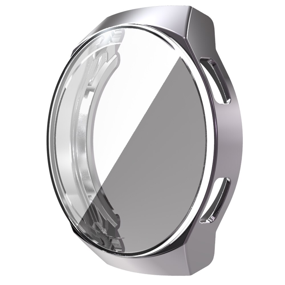 För huawei klocka  gt 2e remmar silikon ersättningsband topp klockarmband armband huawei  gt2e dubbelfärgad rem: Grå ram