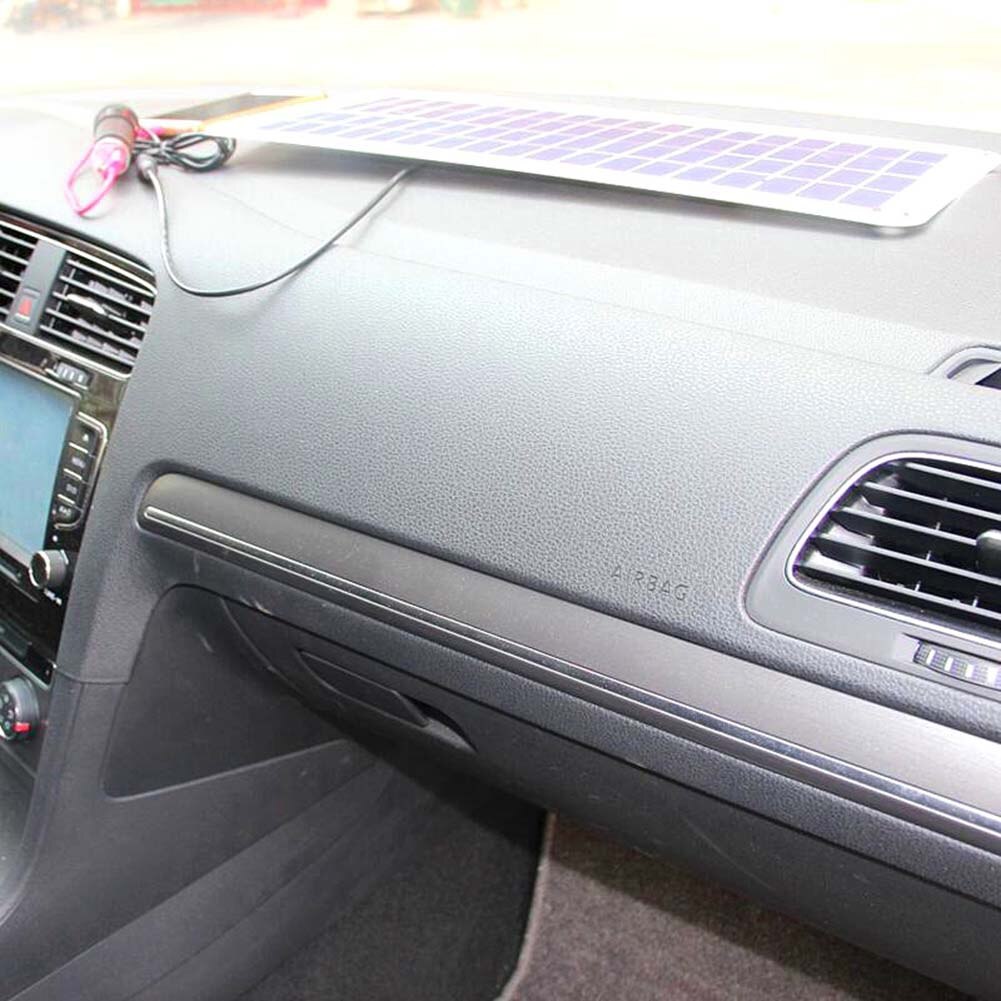 20W Solar Panel 12V to 5V Battery Charger USB for Car Boat Caravan Power Supply --M25