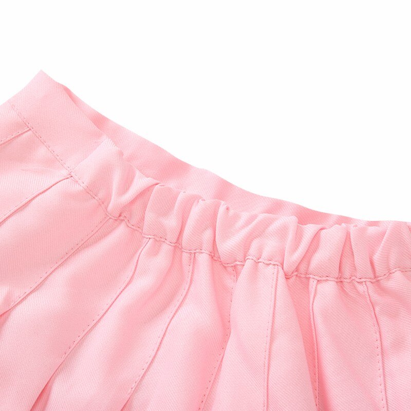 Baby Girl Skirt Summer Cute Baby Girl Strawberry Pattern Pleated Skirt Casual Toddler Sundress 0-5T