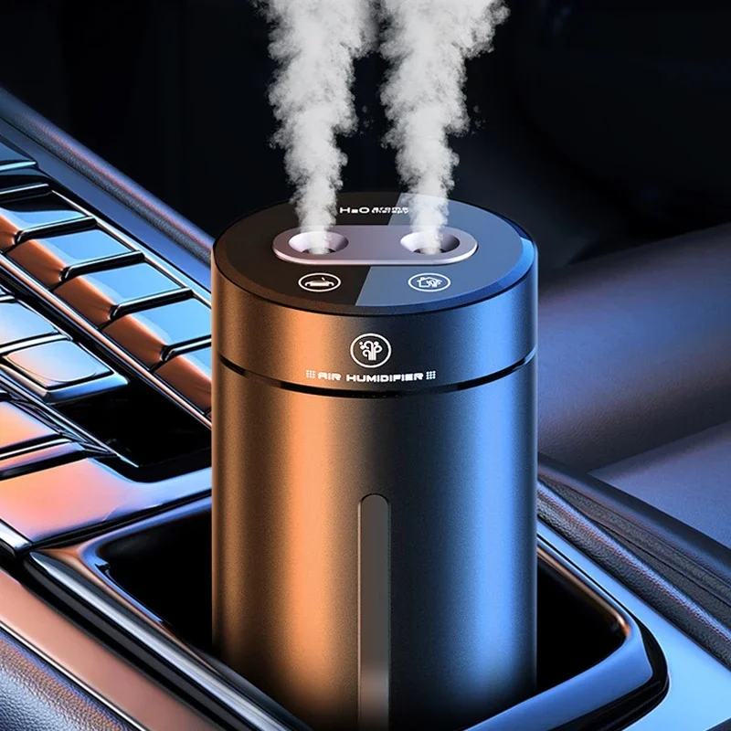 Ambientador para coche, difusor de Aroma, humidificador de aromaterapia, Oasis aromático eléctrico de aleación de aluminio, máquina de pulverización automática de aroma