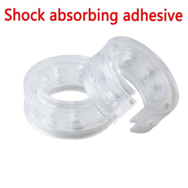 1 car modified transparent spring shock absorber shock absorber modified special buffer shock absorber glue