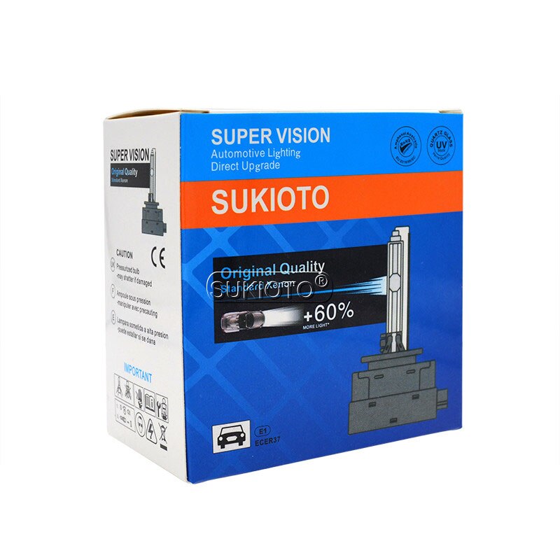 SUKIOTO Originele 55 w D1S Xenon HID Lamp 6000 k D1S D3S 4300 k 5000 k 8000 k D1R D3R auto Koplamp Lamp Voor 55 w D3S Xenon Ballast Kit