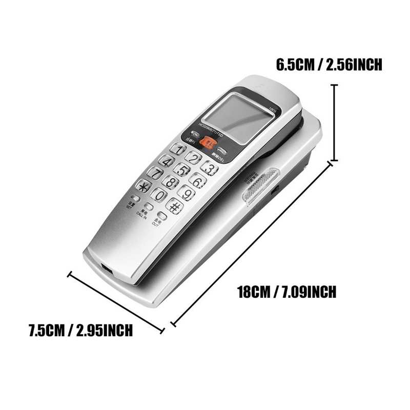 Fsk/Dtmf Caller Id Telefoon Vaste Telefoon Bureau Zetten Vaste Mode Extension Telefoon Voor Hom Telefono Fijo