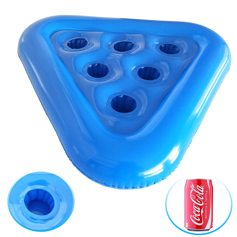 Swimming Pool Floating Beverage Bar, Inflatable Drink Holder for Pools Summer Beach Swimming Pool Water Fun