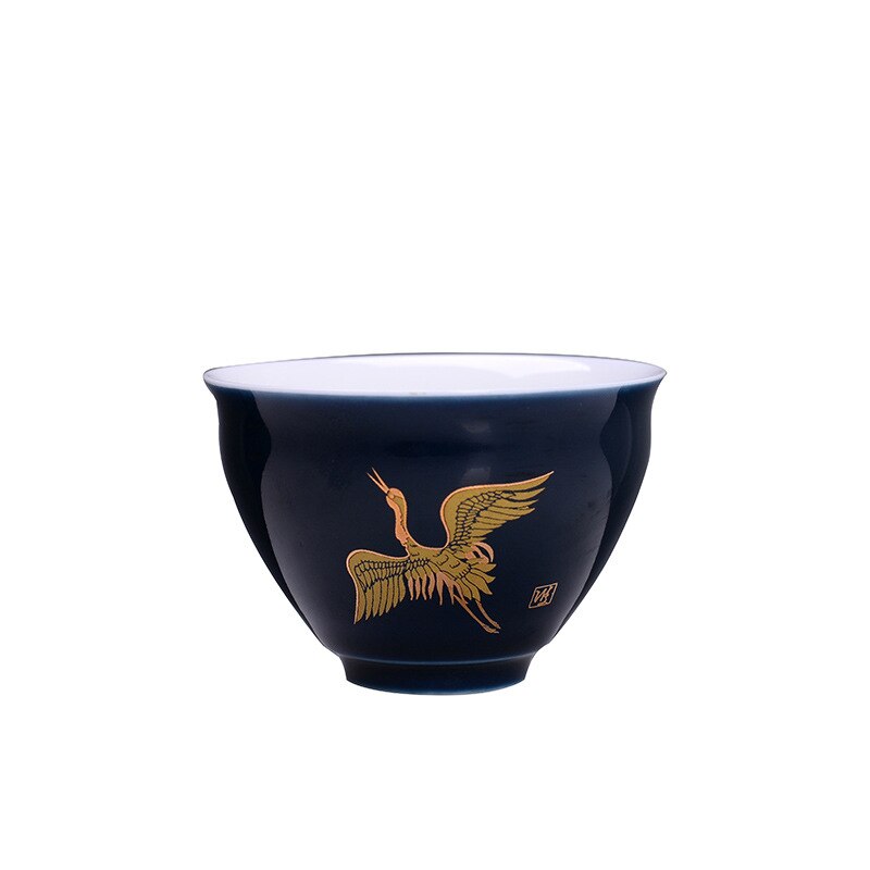 Celadon Tea Cup Single Cup Ji Blue Glaze Master Cup Ceramic Small Cup Customization