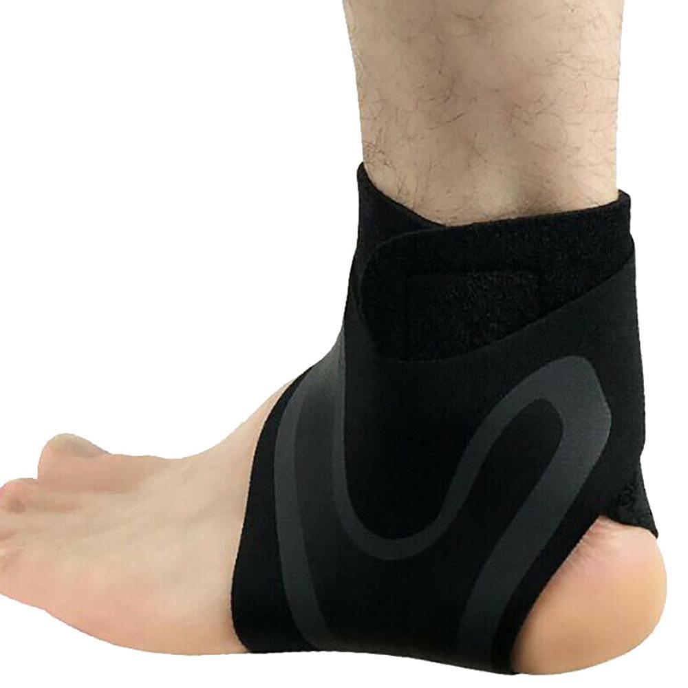 Ankelbeskyttere anti forstuvning udendørs basketball fodboldstøtte corrector understøtter ankel fod wrap bandage sikkerhedsstropper pos  f8 w 6