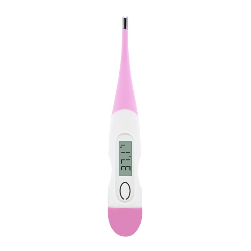Digitale thermometer voor koorts kinderen volwassenen en baby's elektronische lichaamsthermometer temperatuurpistoolmeter meetinstrumenten: Roze