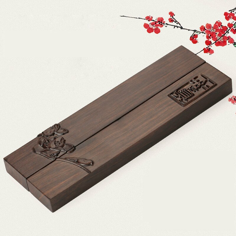 Chinese Calligraphy Painting Special Paperweights Ebony Paperweights Classical Carving Crafts Paperweight Peso De Papel